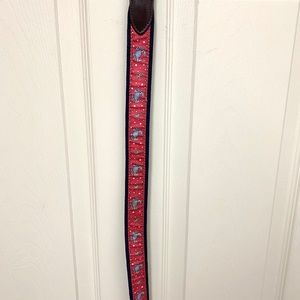 Vineyard Bones Pink Crab Belt